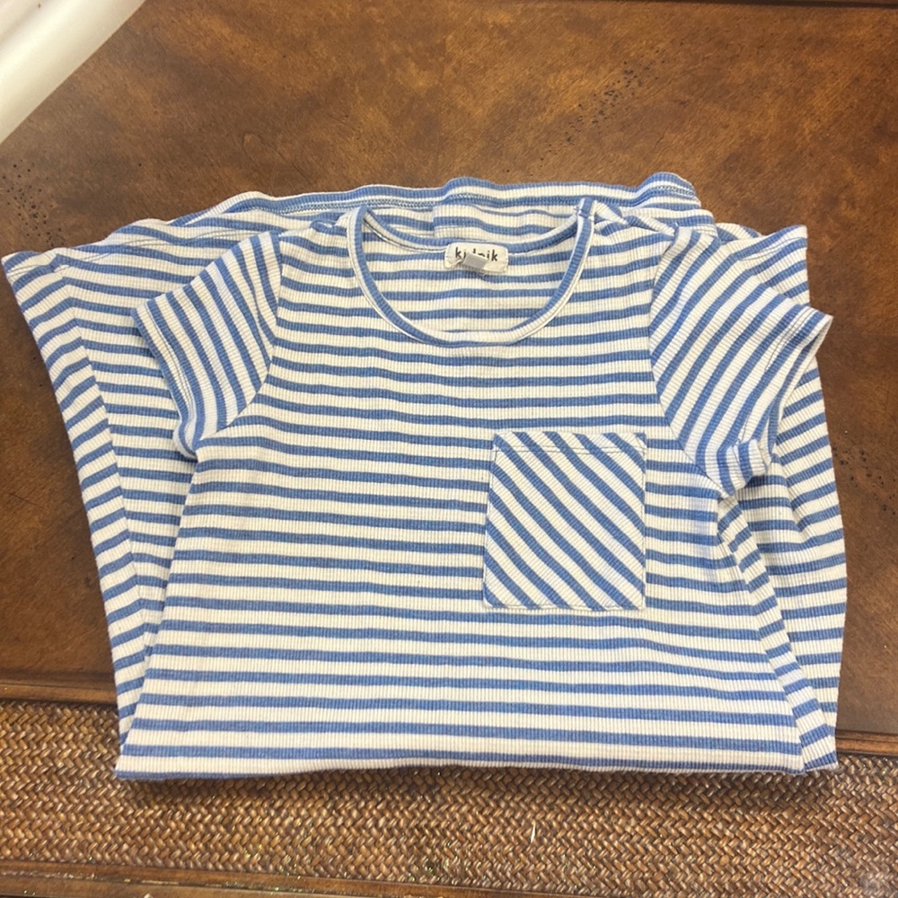 Striped girls dress